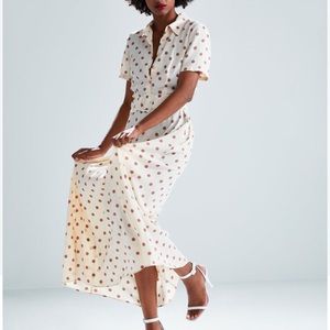 Zara polka dot dress